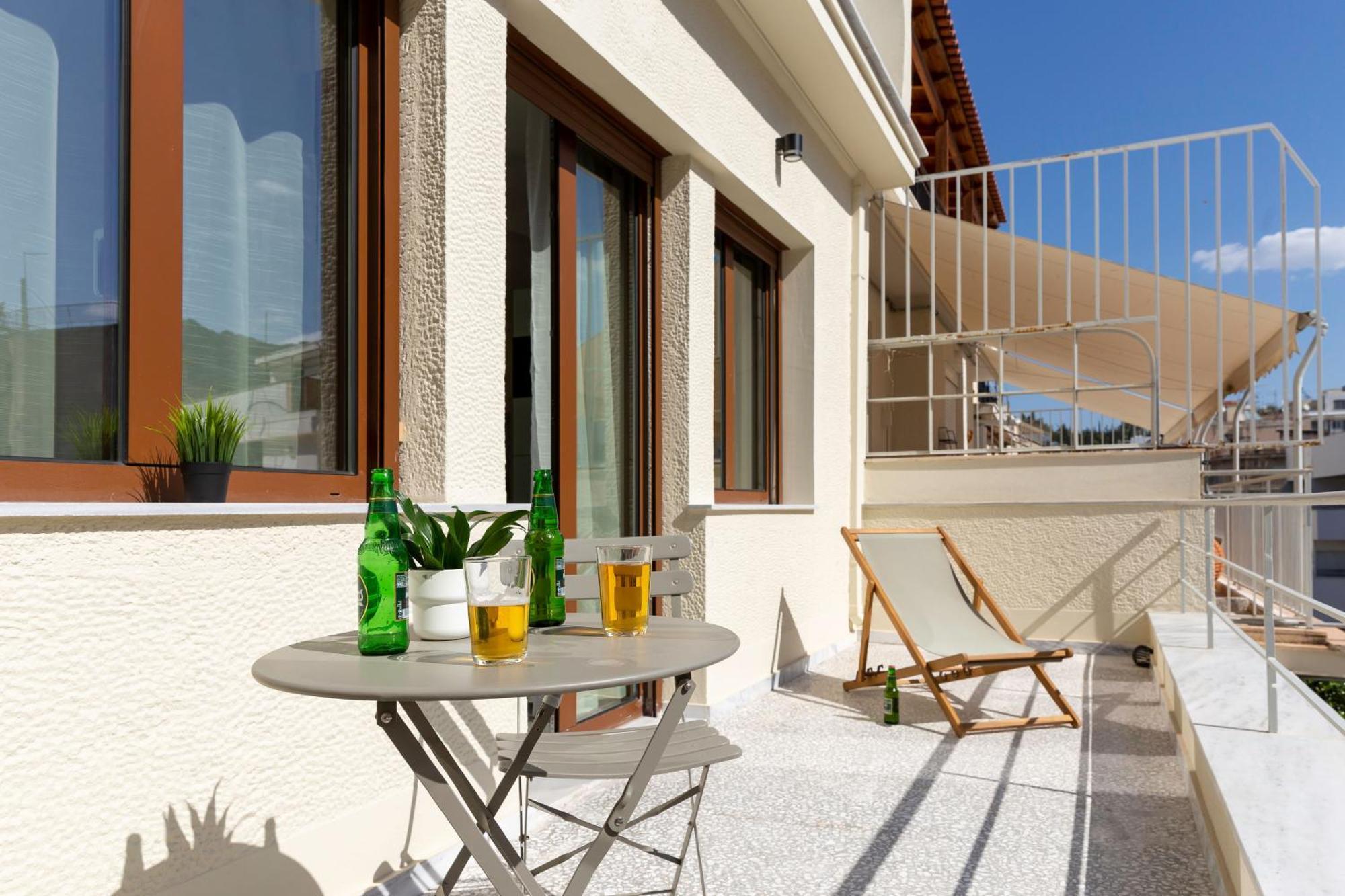 Ferienwohnung Mooeve Exarchia Athen Exterior foto
